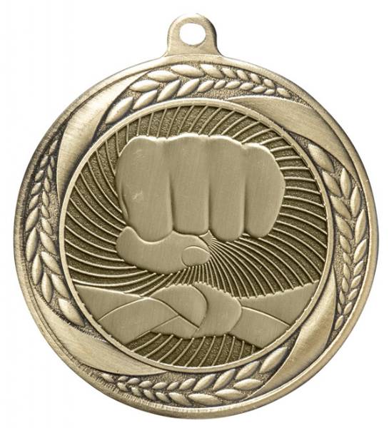 2 1/4" Karate Laurel Wreath Award Medal #2