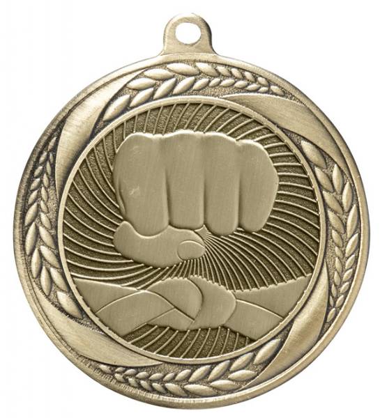 2 1/4" Karate Laurel Wreath Award Medal #2