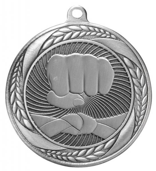2 1/4" Karate Laurel Wreath Award Medal #3