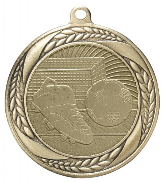 2 1/4" Soccer Laurel Wreath Award Medal #2