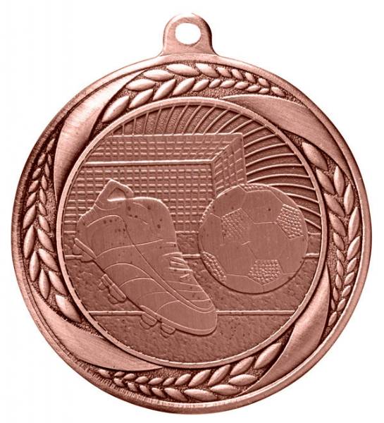 2 1/4" Soccer Laurel Wreath Award Medal #4