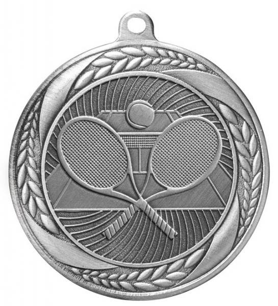 2 1/4" Tennis Laurel Wreath Award Medal #3