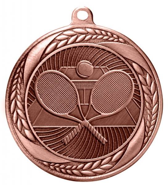 2 1/4" Tennis Laurel Wreath Award Medal #4