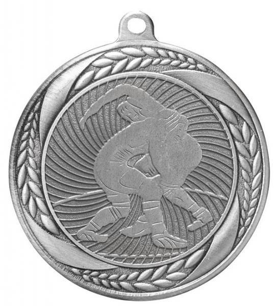 2 1/4" Wrestling Laurel Wreath Award Medal #3