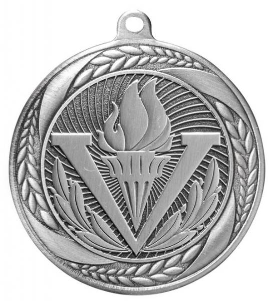 2 1/4" Victory Laurel Wreath Award Medal #3