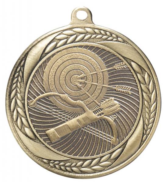 2 1/4" Archery Laurel Wreath Award Medal #2