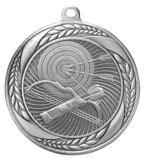 2 1/4" Archery Laurel Wreath Award Medal #3