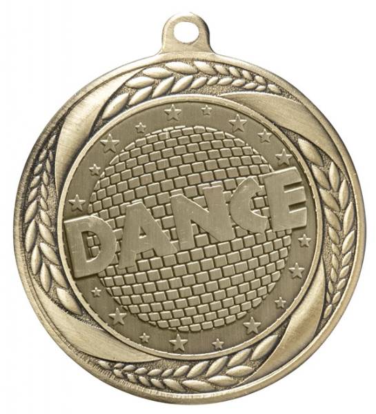 2 1/4" Dance Laurel Wreath Award Medal #2