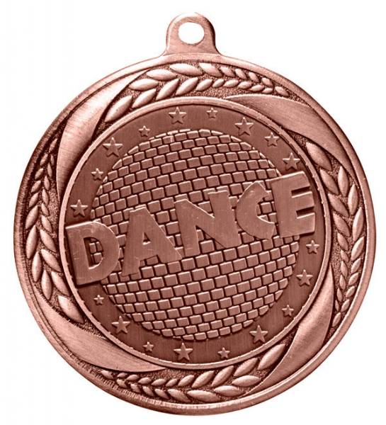 2 1/4" Dance Laurel Wreath Award Medal #4