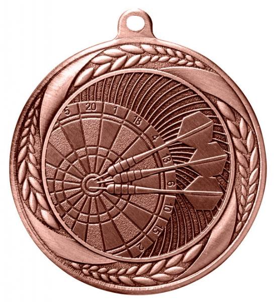 2 1/4" Darts Laurel Wreath Award Medal #4