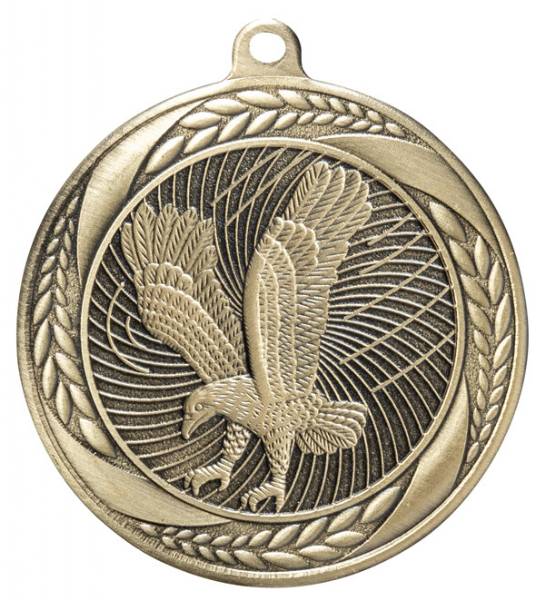 2 1/4" Eagle Laurel Wreath Award Medal