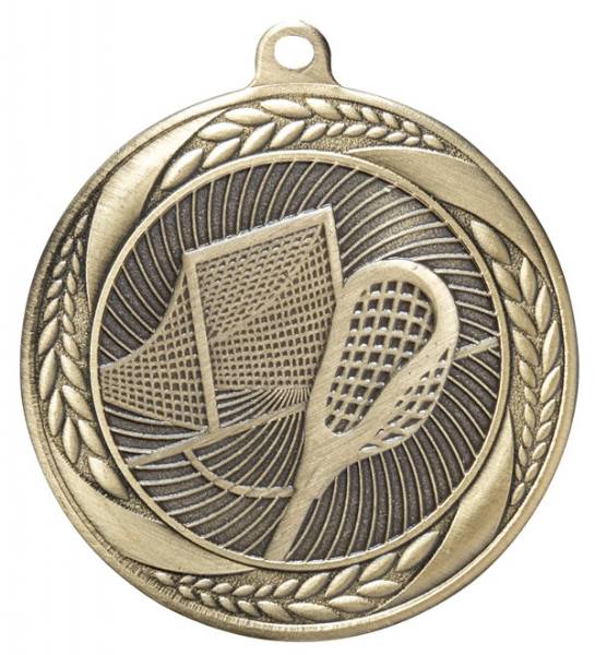 2 1/4" Lacrosse Laurel Wreath Award Medal