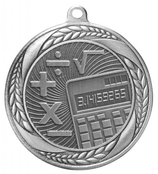 2 1/4" Mathematics Laurel Wreath Award Medal #3