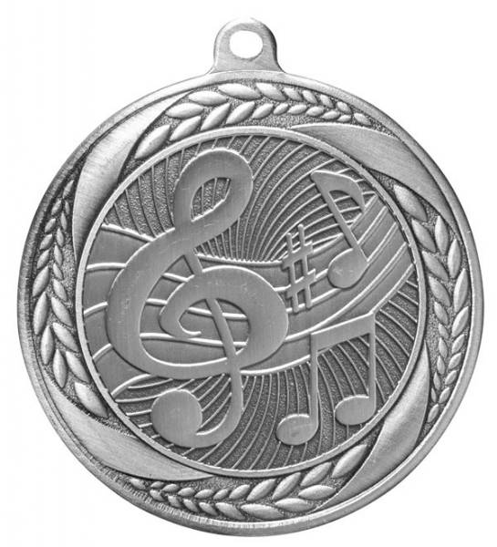 2 1/4" Music Laurel Wreath Award Medal #3