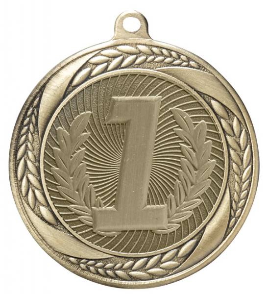 2 1/4" 1st Place Laurel Wreath Award Medal