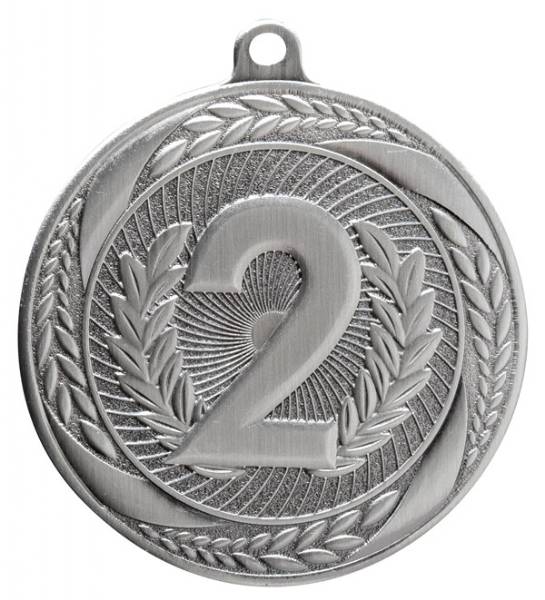 2 1/4" 2nd Place Laurel Wreath Award Medal