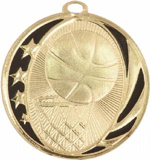MidNite Star Basketball Award Medal #2