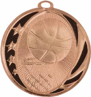 MidNite Star Basketball Award Medal #4