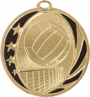 MidNite Star Volleyball Award Medal #2