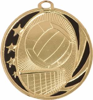 MidNite Star Volleyball Award Medal #2