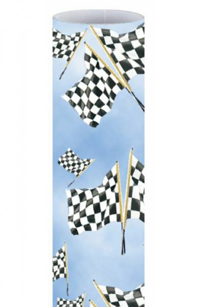 18" Round Racing Theme Trophy Column