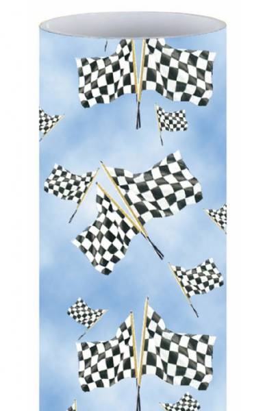 18" Oval Racing Theme Trophy Column