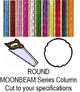 Round Moonbeam Trophy Column - Cut to Length