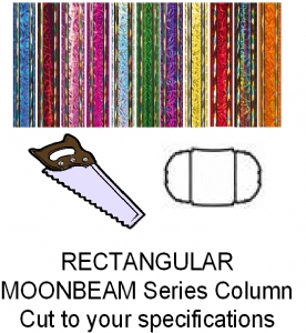 Rectangular Moonbeam Trophy Column - Cut to Length