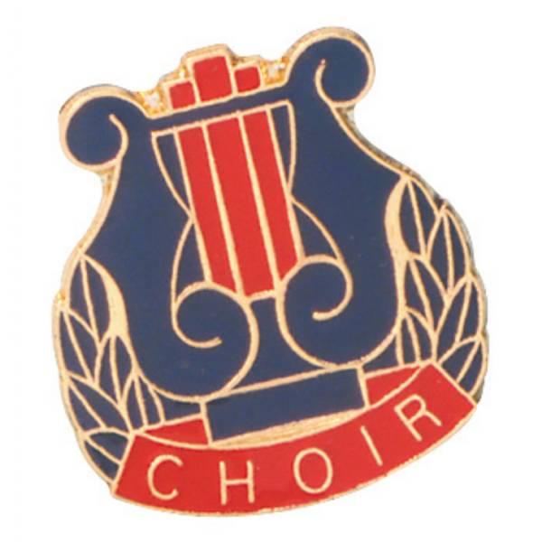 Choir Novelty Music Lapel Pin