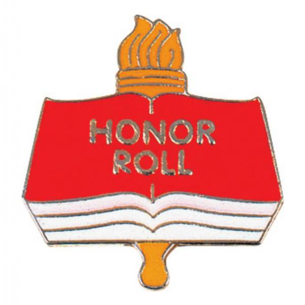 Honor Roll Scholastic Lapel Pin