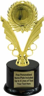 8" - 2" Insert Holder Trophy Kit with Pedestal Base