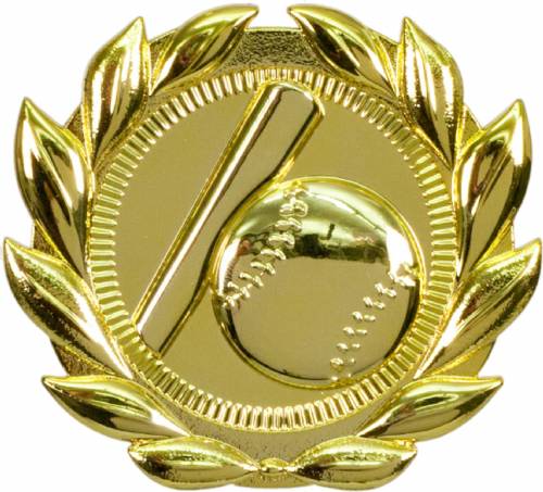 3" Baseball Sport Wreath Plaque Mount