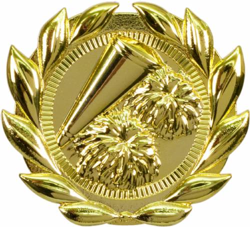 3" Cheer Sport Wreath Plaque Mount