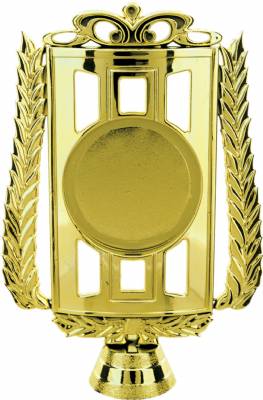 5 3/4" Gold Tablet 2" Insert Holder Figure