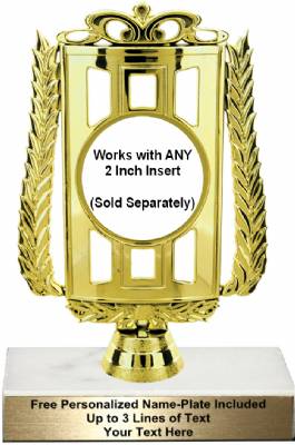 6 1/2" Tablet 2" Insert Holder Trophy Kit #2