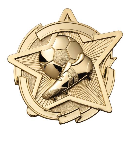 4 1/2" Soccer Star Series Plaque Mount