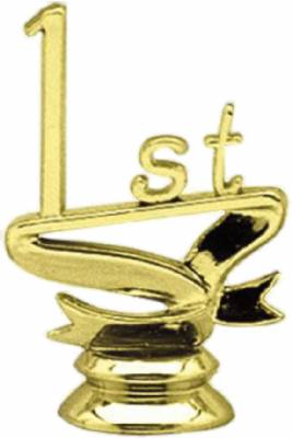 2 1/4" 1st Place Trophy Trim Piece