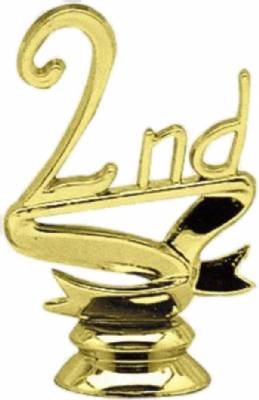 2 1/4" 2nd Place Trophy Trim Piece