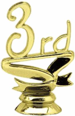 2 1/4" 3rd Place Trophy Trim Piece