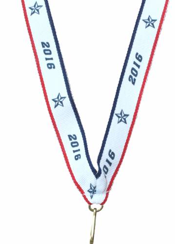 7/8" x 32" 2016 Neck Ribbon with Snap Clip