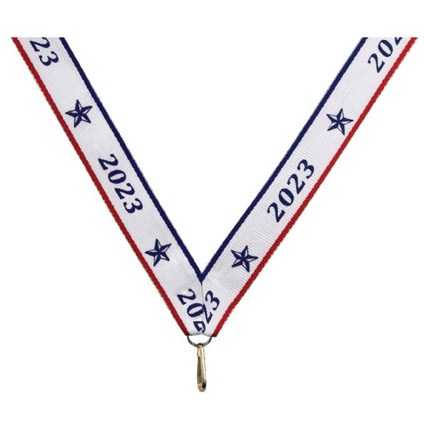 7/8" x 32" 2023 Neck Ribbon with Snap Clip