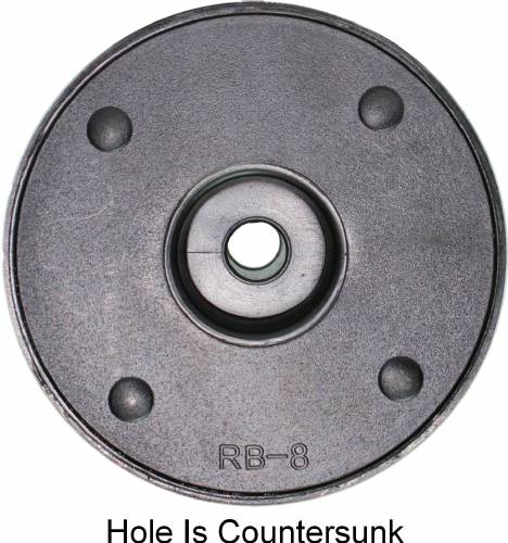 Round Weighted Trophy Base 2 3/8" H x 3 3/4" W #2