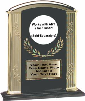 Black 7" Roman Trophy Column Trophy