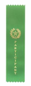 Participant Pinked Award Ribbon