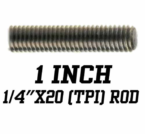 1" Threaded Trophy Rod