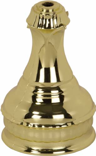 3 1/2" Gold Stem Trophy Riser