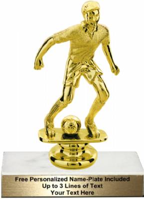 5 3/4" Male Soccer Trophy Kit