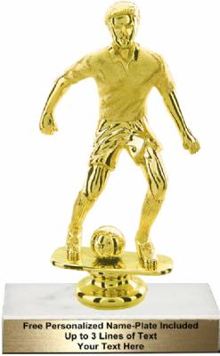 6 3/4" Male Soccer Trophy Kit