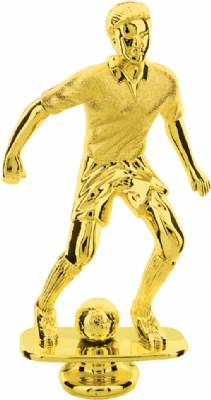 7" Male Soccer Gold Trophy Figure