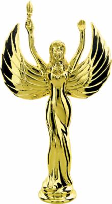 7 1/4" Female Victory Gold Trophy Figure